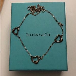Tiffany & Co. Sterling Silver Elsa Peretti 3 Heart